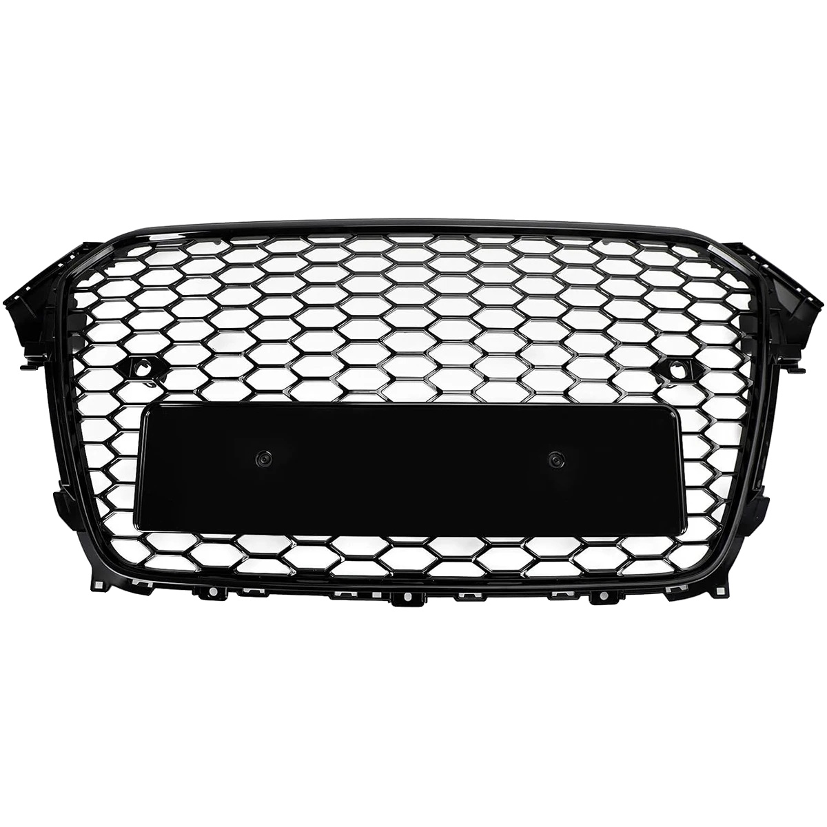 Frontstoßstange Kühlergrill, Wabenmuster Design, Direkte Schraubmontage, Schwarz