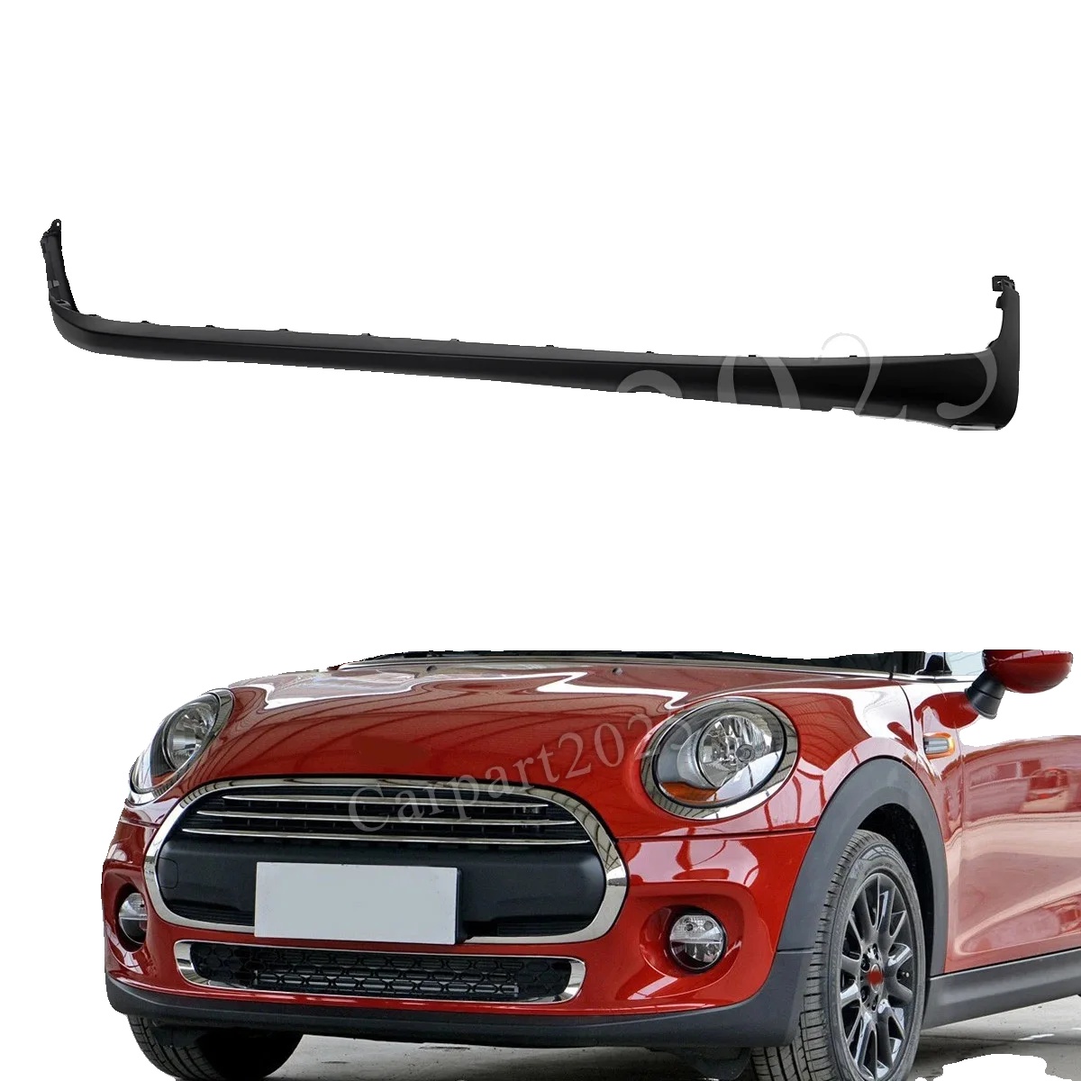 Frontspoilerlippe, Hochwertiger Abs-kunststoff, Einfache Installation, Passt Für Mini Cooper S F55/f56/f57, Leistungssteigerung, 100% Brandneu