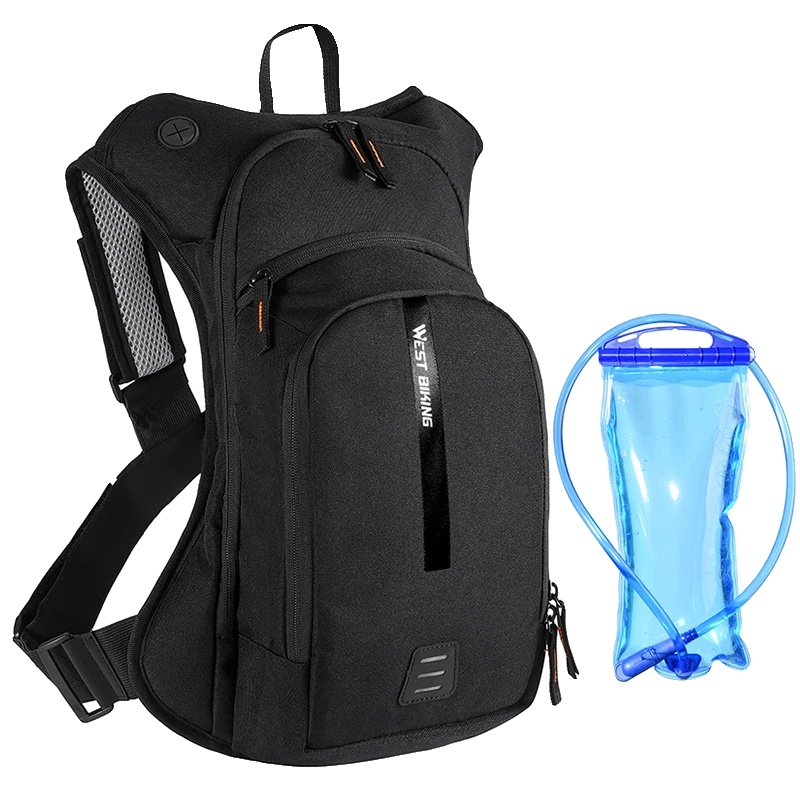 Fahrradrucksack, 2l Trinkblase, Ergonomisches Design, 10l Wasserbeutel