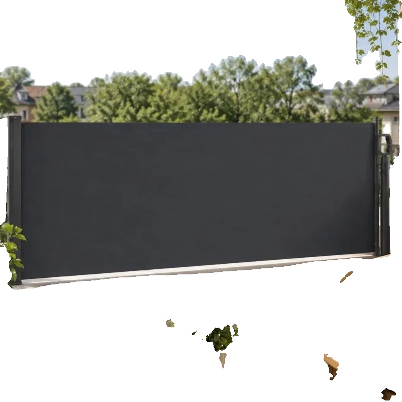 Ausziehbare Seitenmarkise, Polyester Material, 300×100cm Abmessungen, Stahlrahmen, 4,8kg Gewicht, Für Den Außenbereich