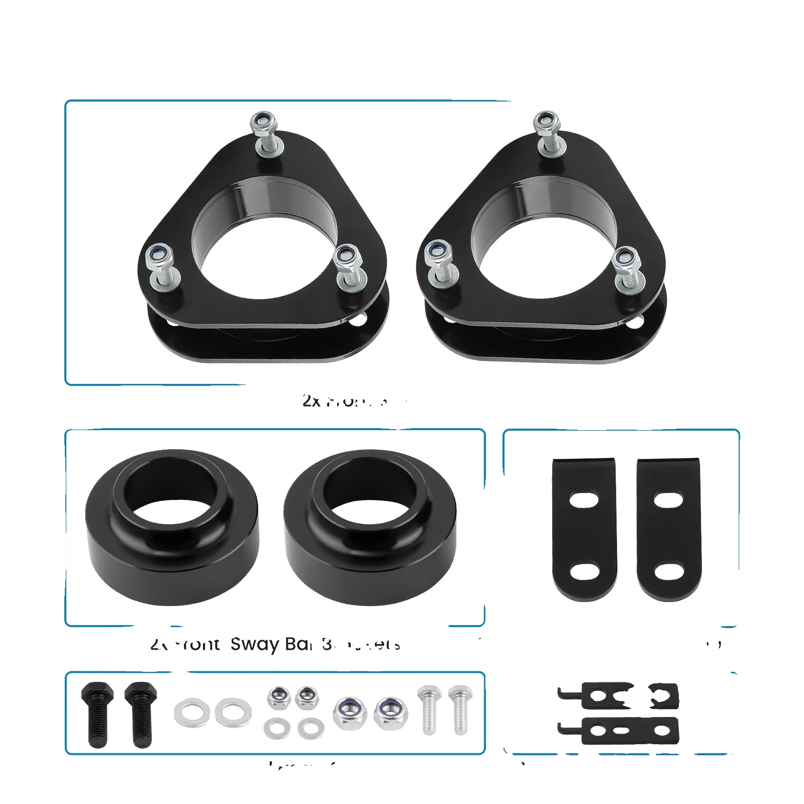 Leveling Lift Kit Für Toyota Rav4, 2" Vorne Und 1,5" Hinten, Einfache Bolt-on Installation