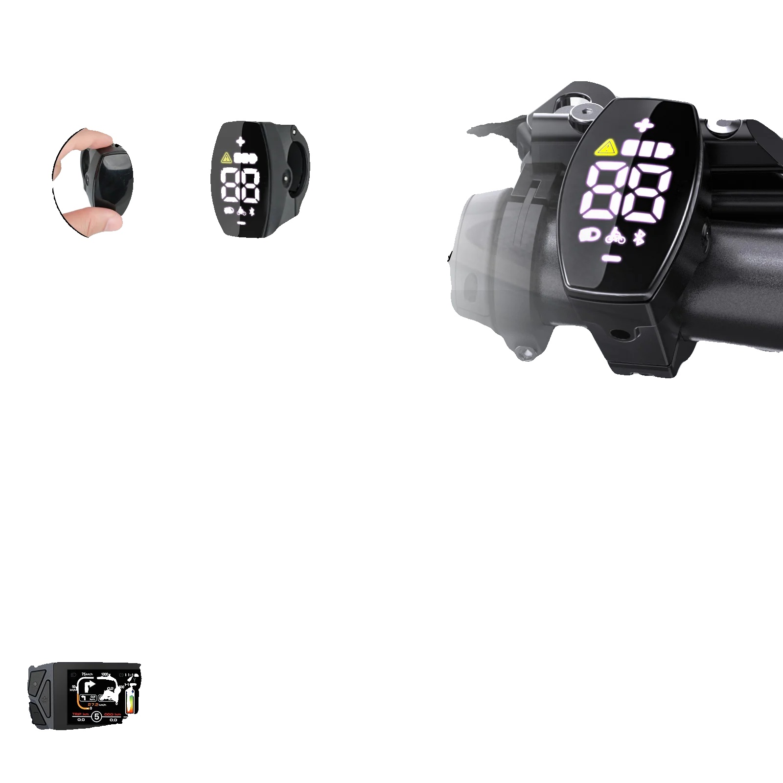 Ebike-display, Can-bus-kompatibilität, Led-anzeigetafel, Vd03 Mini-can