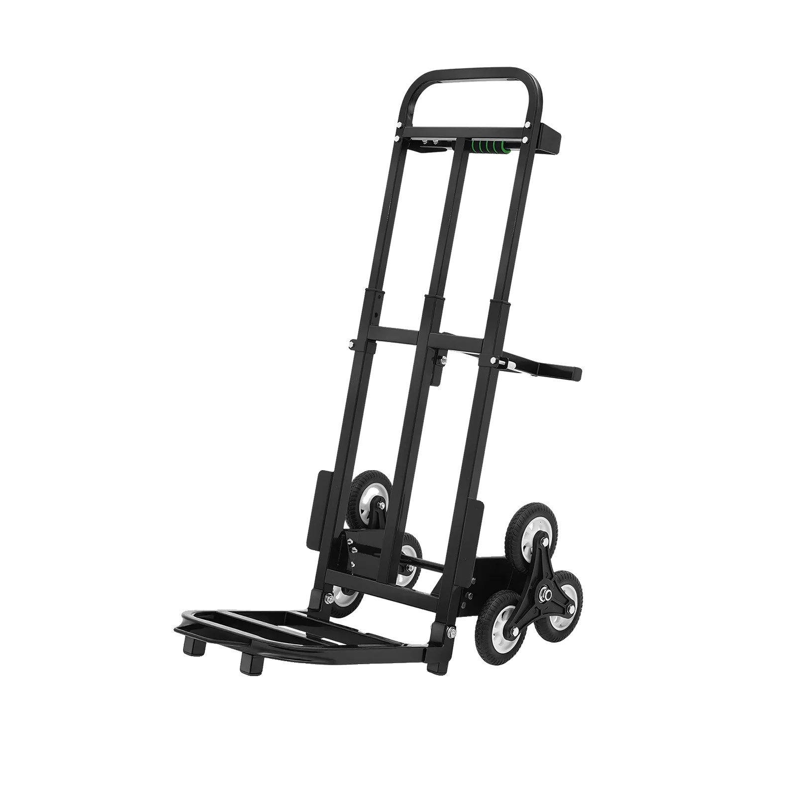 Treppe-steigwagen, Verstellbares Design, Hohe Tragfähigkeit, Schwarz