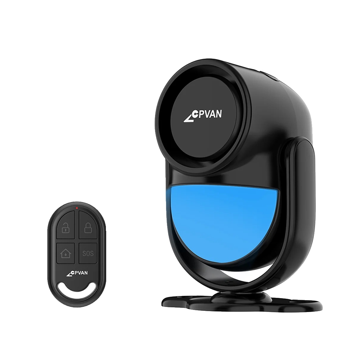 Intelligentes Alarmsystem, 120 Db Alarm, Bewegungs- Und Türsensoren, Kit A Schwarz