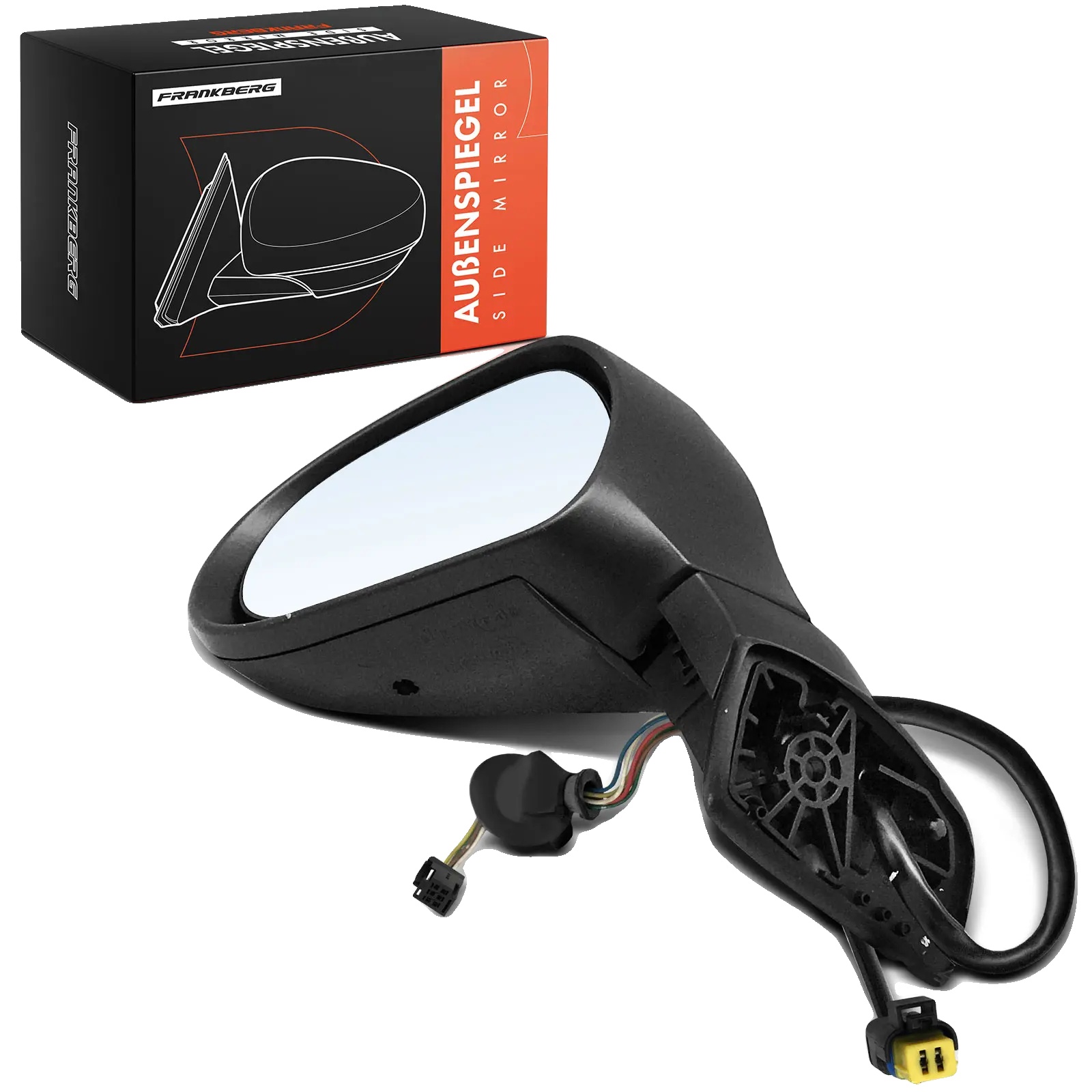 Außenspiegel, Elektrische Betätigung, Kompatibel Mit Peugeot 308 I 2007-2014, Konvexes Design, Linke Montageposition