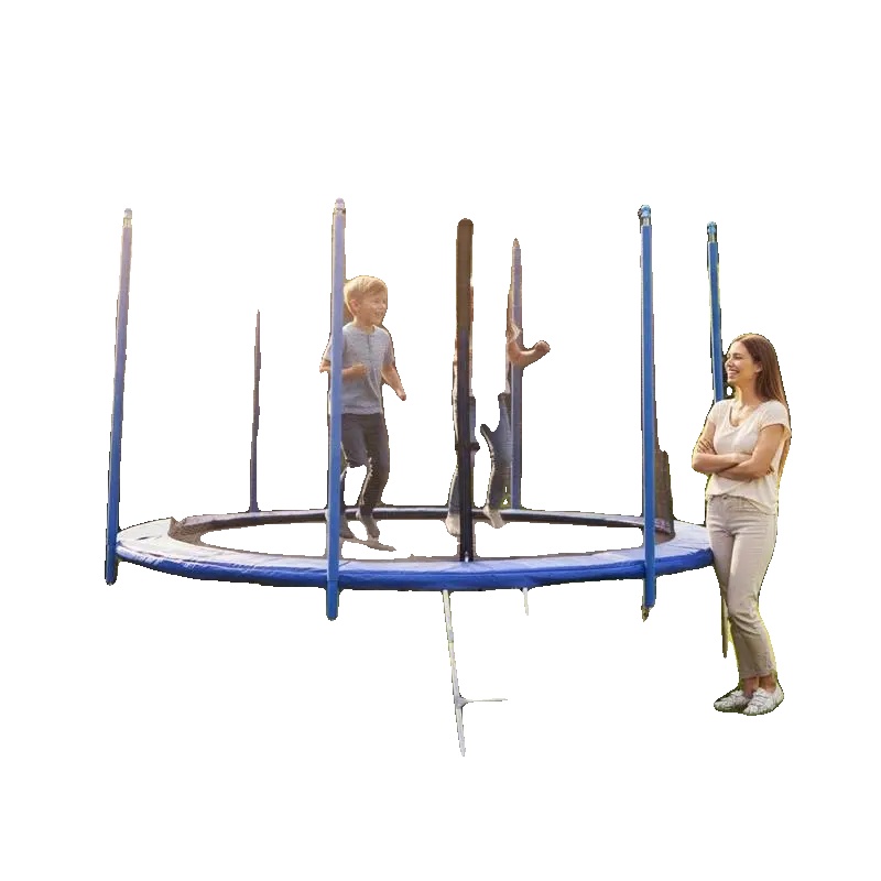 Trampolin-schutznetz, Langlebiges Polyestergewebe, Einfache Installation, Schwarz