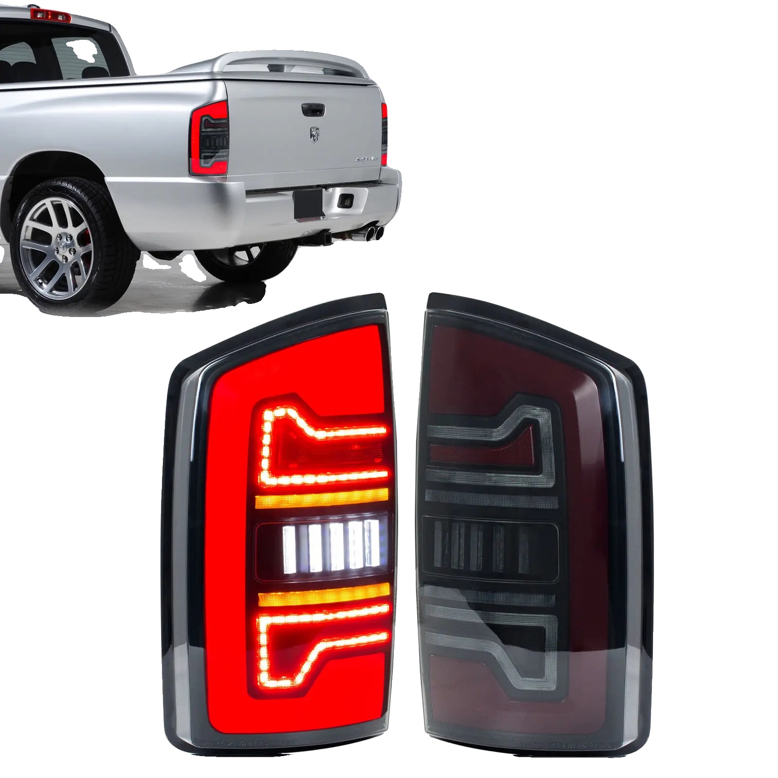 Rücklichtbaugruppe, 35w Watt, 12v Spannung, 3400 Lm Lumen, Pc- Und Abs-material, Sequenzieller Blinker