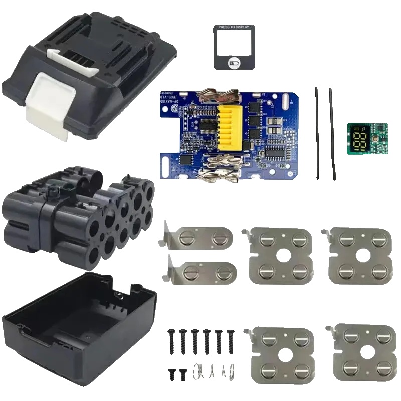 Batteriegehäuse, Digitales Leistungsdisplay, Robuste Flammhemmende Konstruktion, Boxpcb