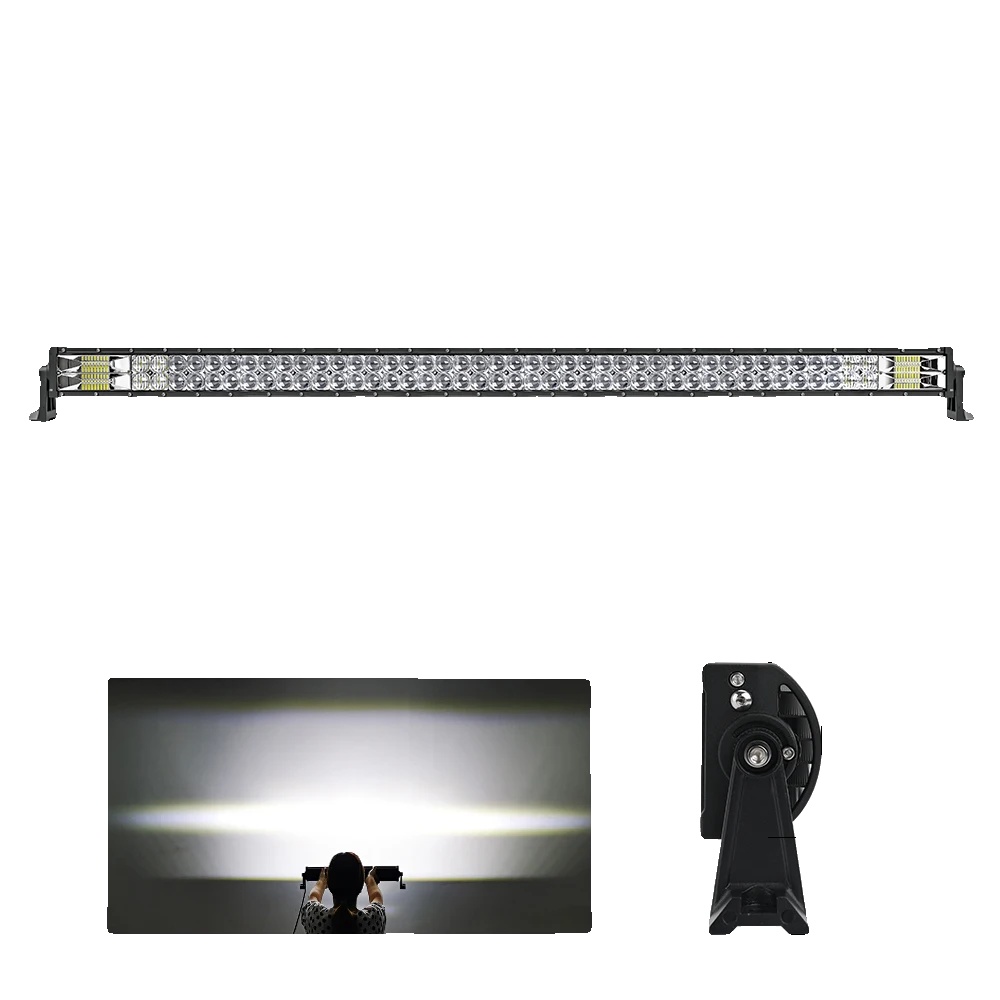 Offroad Lichtleiste, Dual-reihen-design, Hohe Lumen-ausgabe, 52gerade Ohne Draht