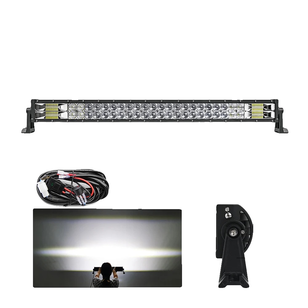 Lichtleiste, Dual Row, Kombi-strahlwinkel, 32gerade Mit Draht
