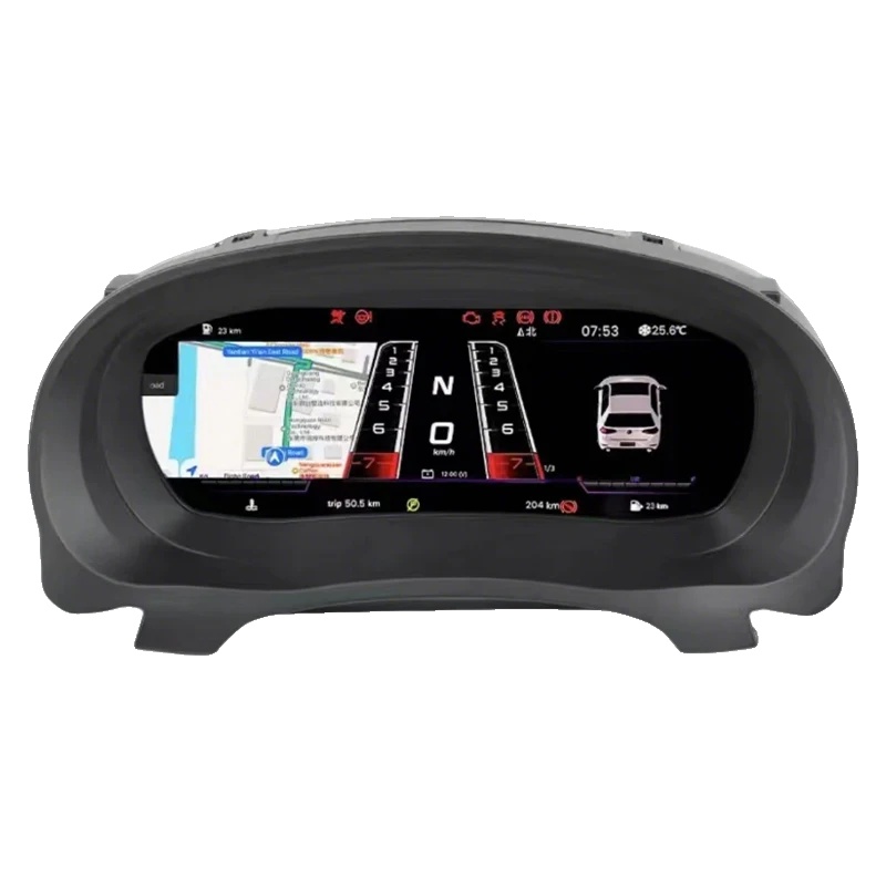 Dashboard-cluster, Lcd-display, Präziser Geschwindigkeitsmesser, Schwarz