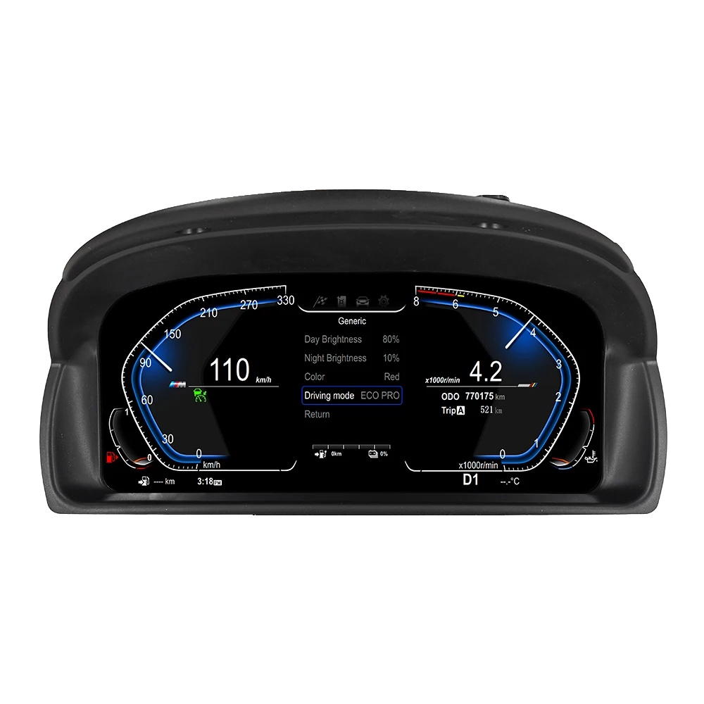 Lcd-dashboard-panel, Led-digitalanzeige, Kompatibilität Mit Luxus-kompakt-suv, Schwarz