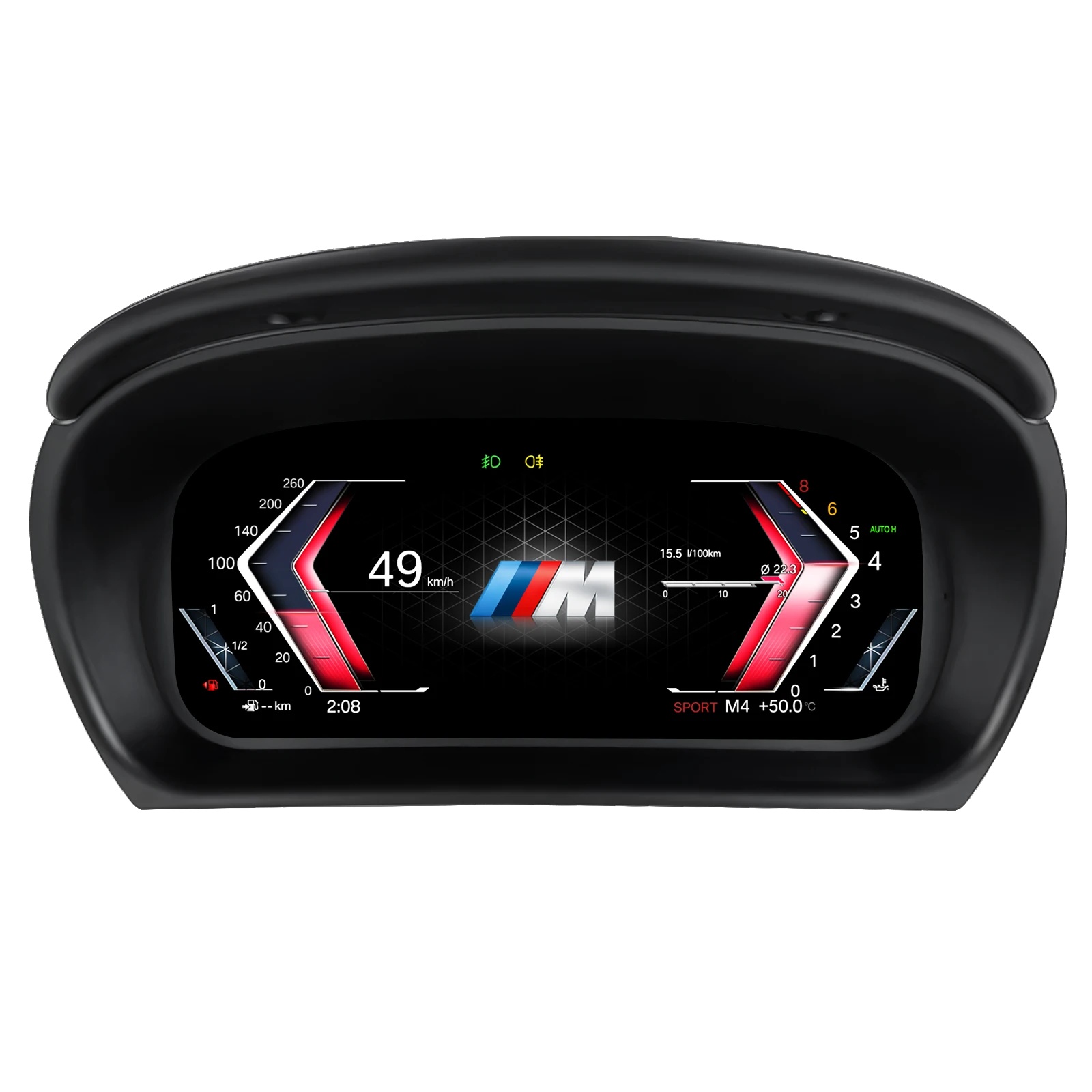 Digitales Dashboard, Lcd-panel, Echtzeit-fahrzeuginformationen, Cluster