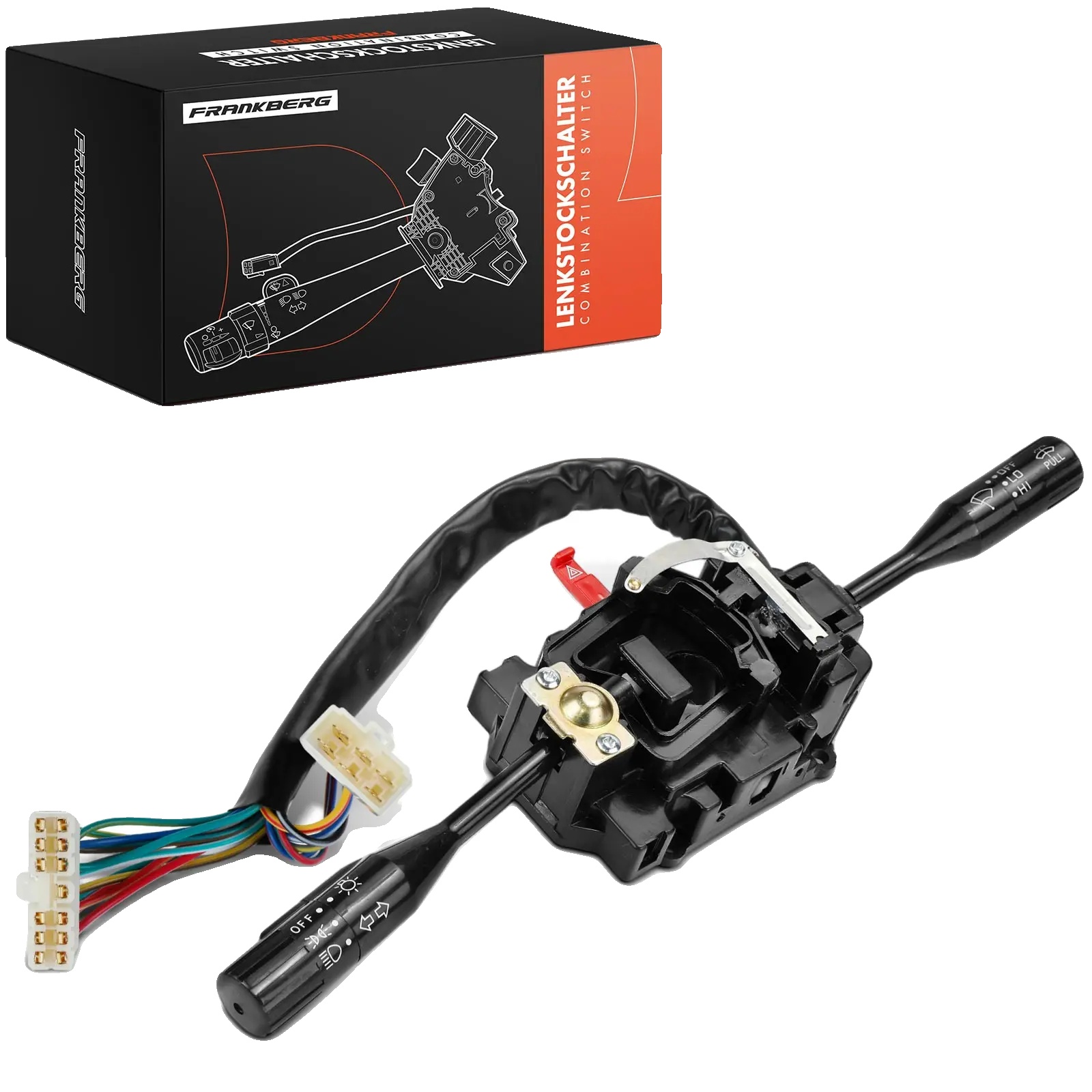 Kombinationsschalter, 19 Anschlusskontakte, Kompatibel Mit Suzuki, Lichtschaltfunktion, Für Standard-cab-fahrzeuge, Oem-nr. 3740083410