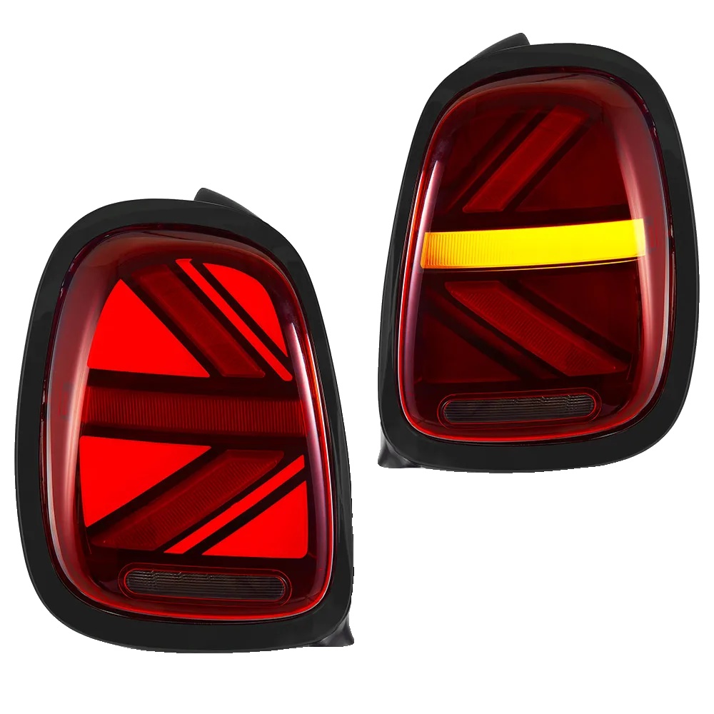 Rücklichtanbau, Led-sequenzielle Blinker, Wasserdichtes Design, Rot Mit Schwarz