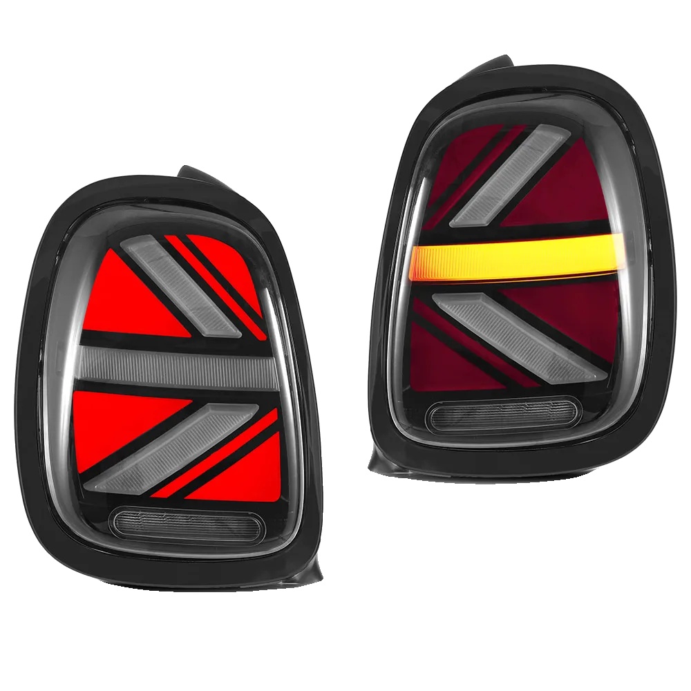 Rücklichtanbau, Led-sequenzielle Blinker, Wasserdichtes Design, Geräuchert Mit Schwarz