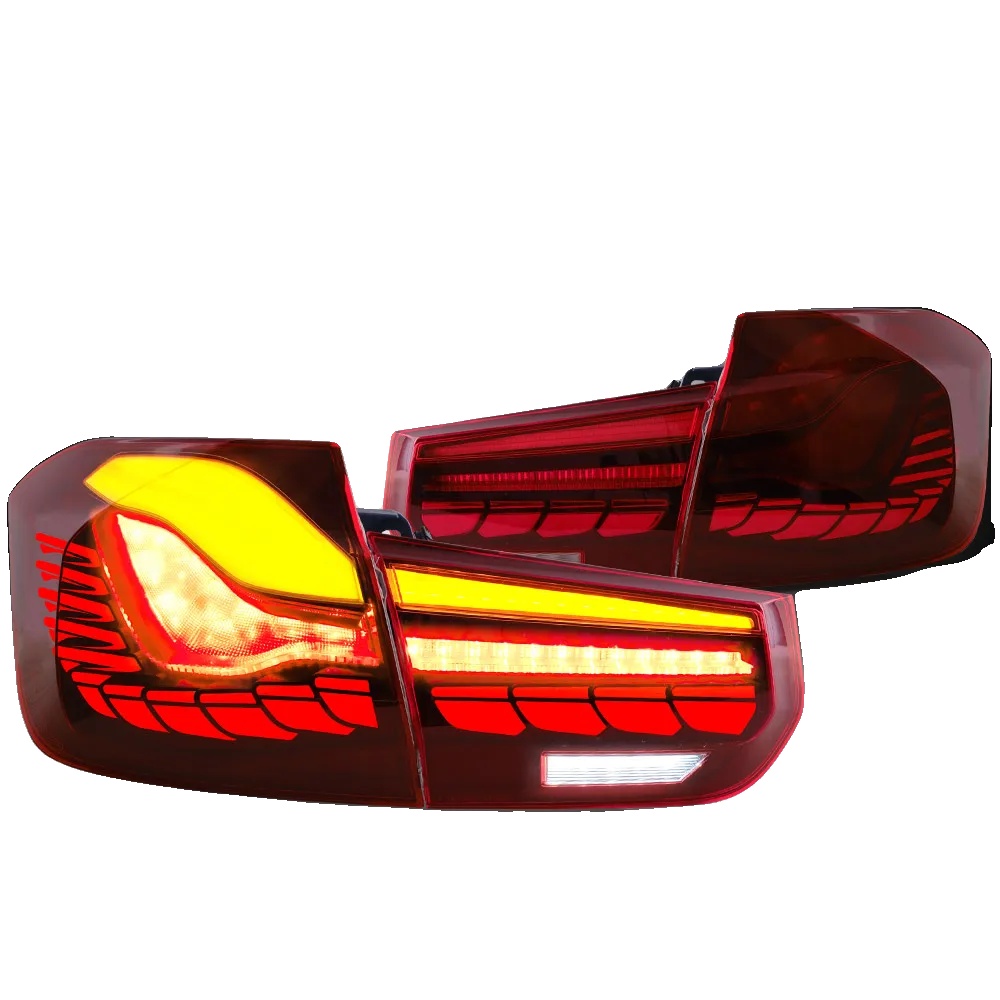 Rücklichter, Oled-sequenzielle Blinker, Ip67 Wasserdicht, Rot Klar