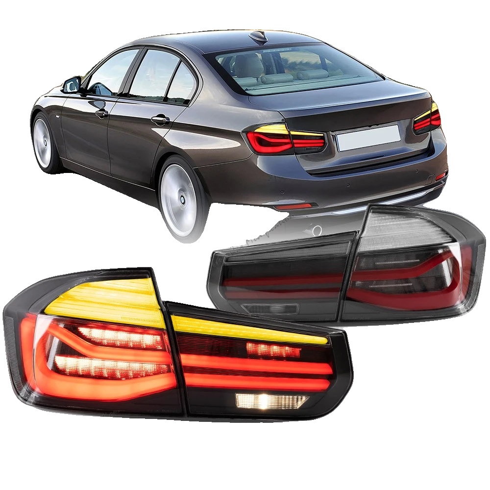 Led-rücklichter, Sequenzielle Blinker, Plug-and-play-installation, Paar Von Rauch