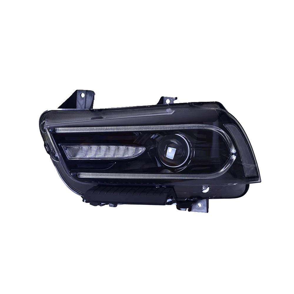 Scheinwerfer-einheit, Fernlicht Angel Eye Projektor, Kompatibel Mit Dodge Charger 2011-2014, 2 Stück
