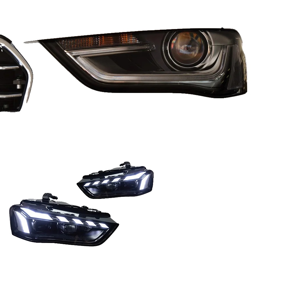 Scheinwerfer-einheit, Kompatibel Mit Audi A4, Led-technologie, Stilvolles Angel Eye-design, Original Ist Xenon-a, Lhd