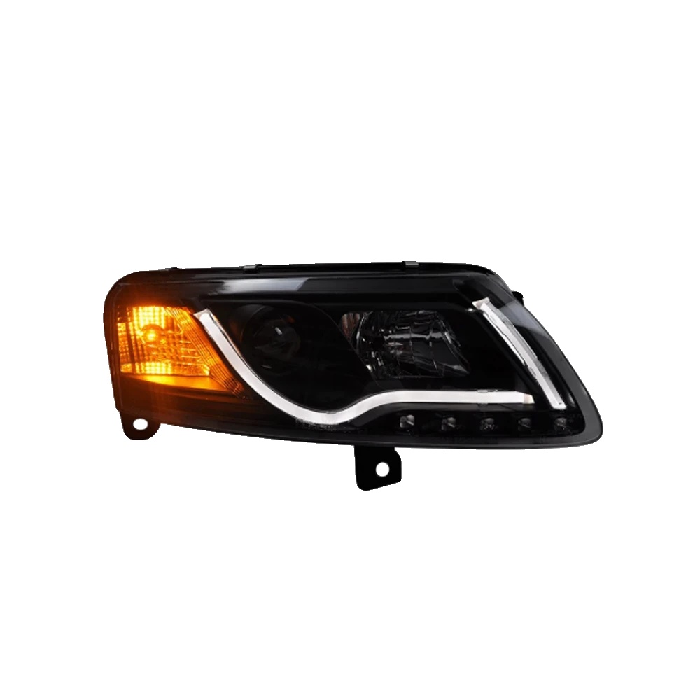 Scheinwerfer-einheit, Kompatibel Mit Audi A6 C6 Led-scheinwerfer 2009-2011, Led-technologie, Projektorlinse-design, 05-08