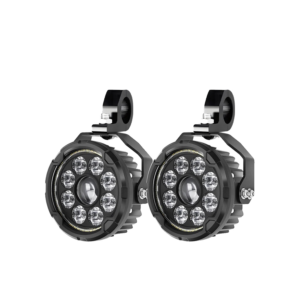 Motorrad Zusatznebelscheinwerfer, Led-helligkeit, Langlebige Ip68-bewertung, Kombination Mit Halterung