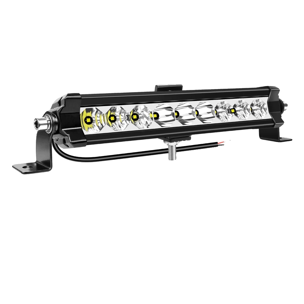 Led-lichtleiste, Hohe Helligkeit, Langlebige Konstruktion, 1x11inch 30w Kein Kabel