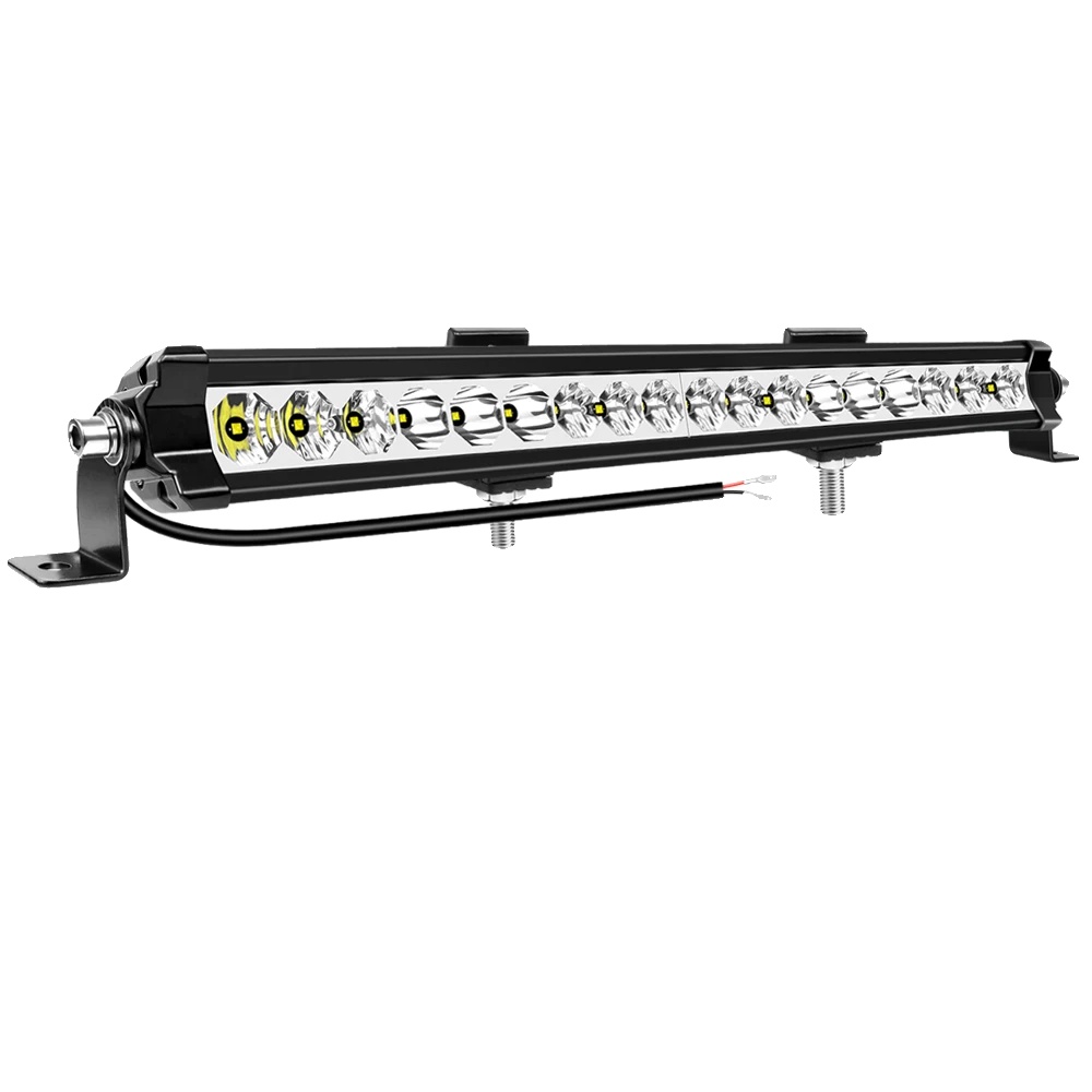 Led-lichtleiste, Hohe Helligkeit, Langlebige Konstruktion, 1x20inch 60w Ohne Draht
