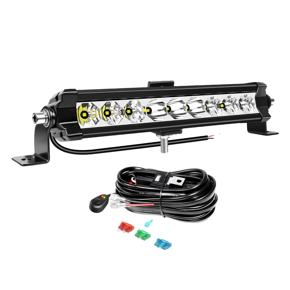 Led-lichtleiste, Hohe Helligkeit, Langlebige Konstruktion, 1x12inch 30w N Draht
