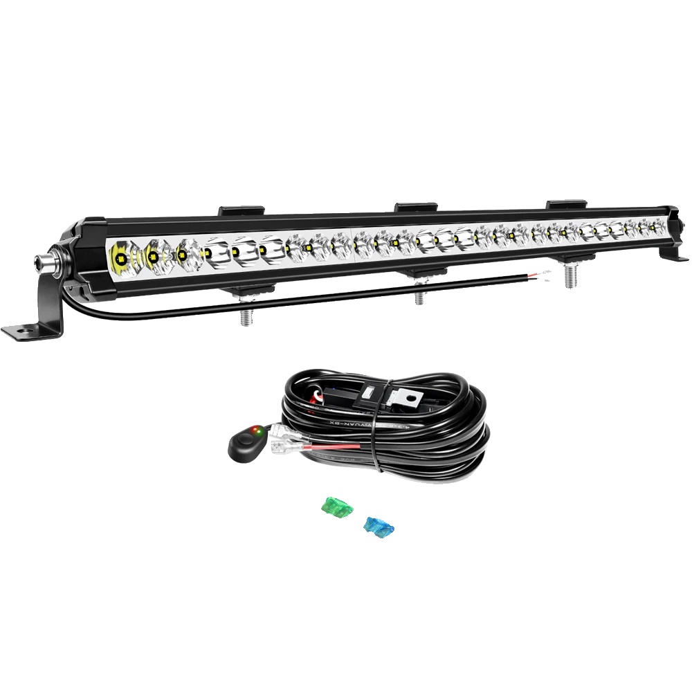 Led-lichtleiste, Hohe Helligkeit, Langlebige Konstruktion, 1x29inch 90w N Draht