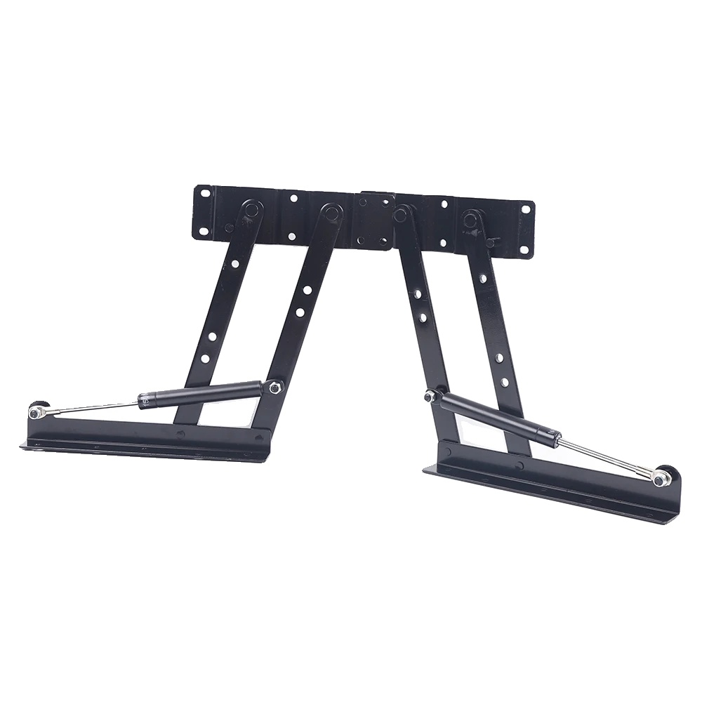 Pneumatischer Tischlift-halter, 100 Lbs Tragfähigkeit, Langlebige Stahlkonstruktion, Schwarz