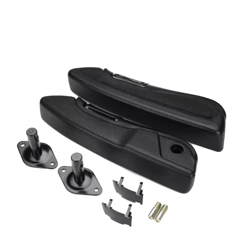 Armlehnen, Verstellbares Design, Einfache Installation, Schwarz