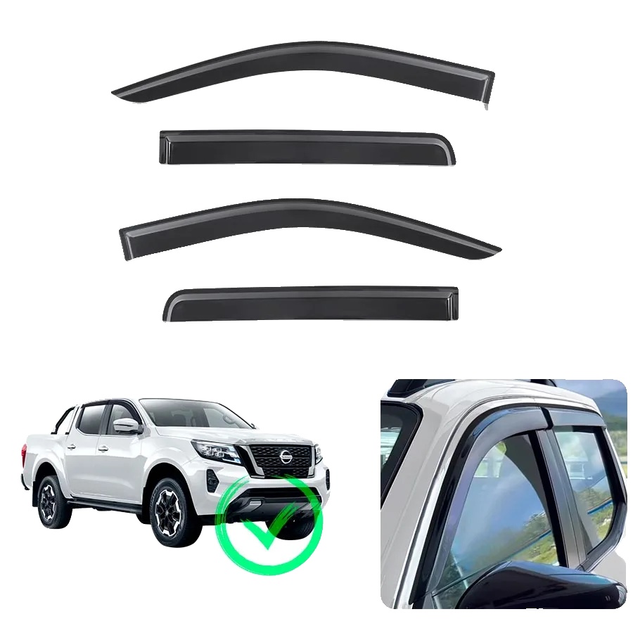 Fensterblende, Aerodynamisches Design, Einfache Installation, Fensterblende