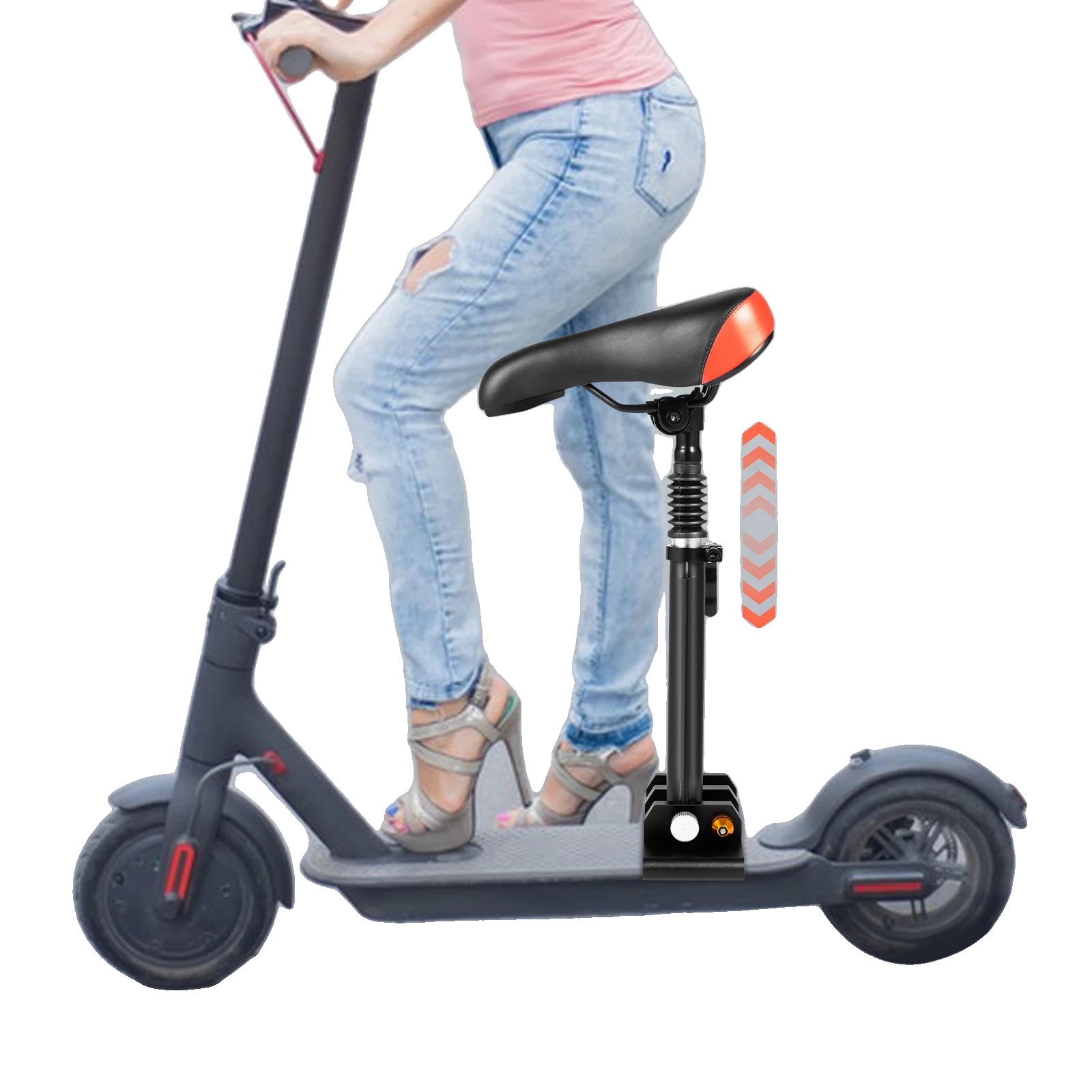 Elektrisches Persönliches Mobilitätssitzkissen, Verstellbare Höhe 45-65 Cm, Leicht 1,6 Kg, Maximale Tragfähigkeit 100 Kg, Geeignet Für Fahrer Bis 1,85