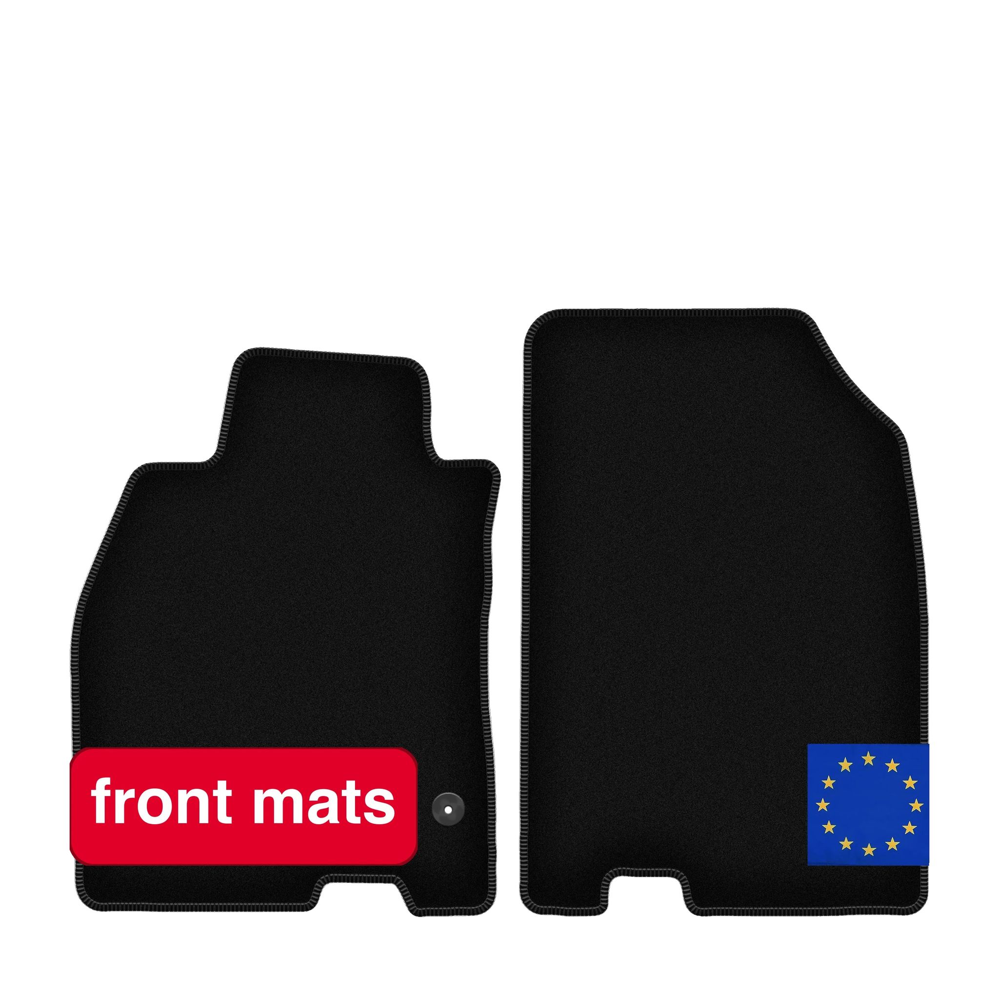 Autofußmatten, Synthetische Faser, Entworfen Für Renault Megane Iii (2008-2015), Leicht Für Einfache Handhabung, Standardbefestigungen Für Stabilität,