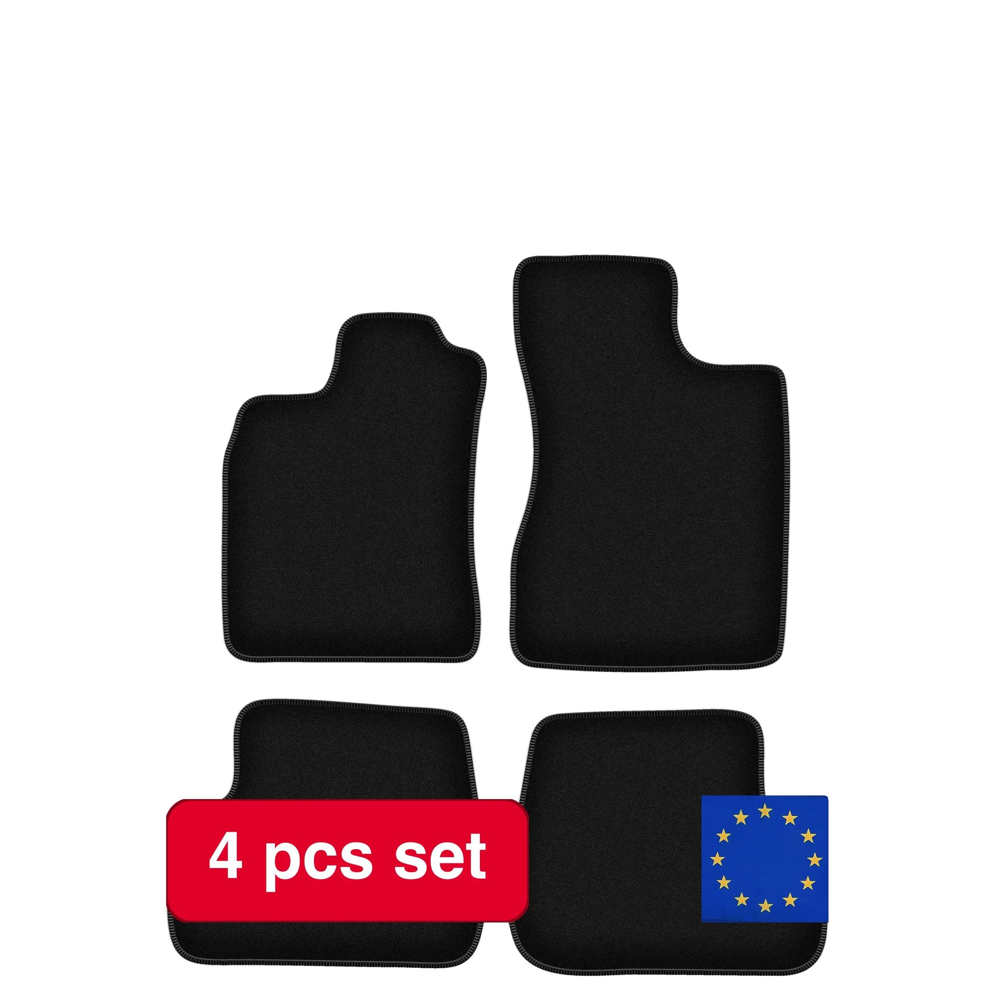 Bodenmatten, Luxus-umgebungsdesign, Fahrzeugkompatibilität, Schwarz