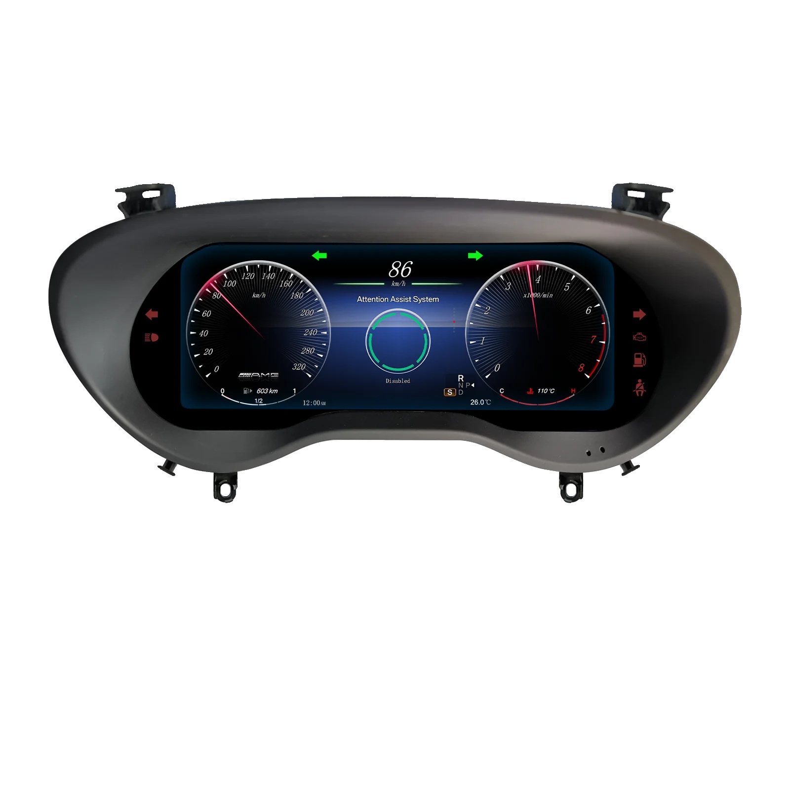 Carplay, Digitales Armaturenbrett, 12,3 Zoll Display, Kompatibel Mit Mercedes Benz Vito W447 2016-2021, Vito W447 Carplay