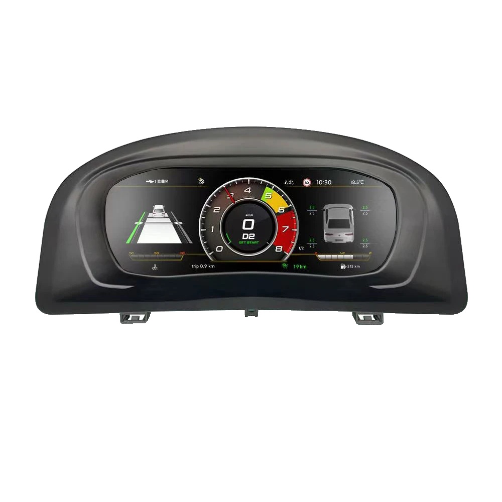 Digitales Armaturenbrett-cluster, 10,25 Zoll Led-display, Mehrsprachige Unterstützung, Für Touran 09-13