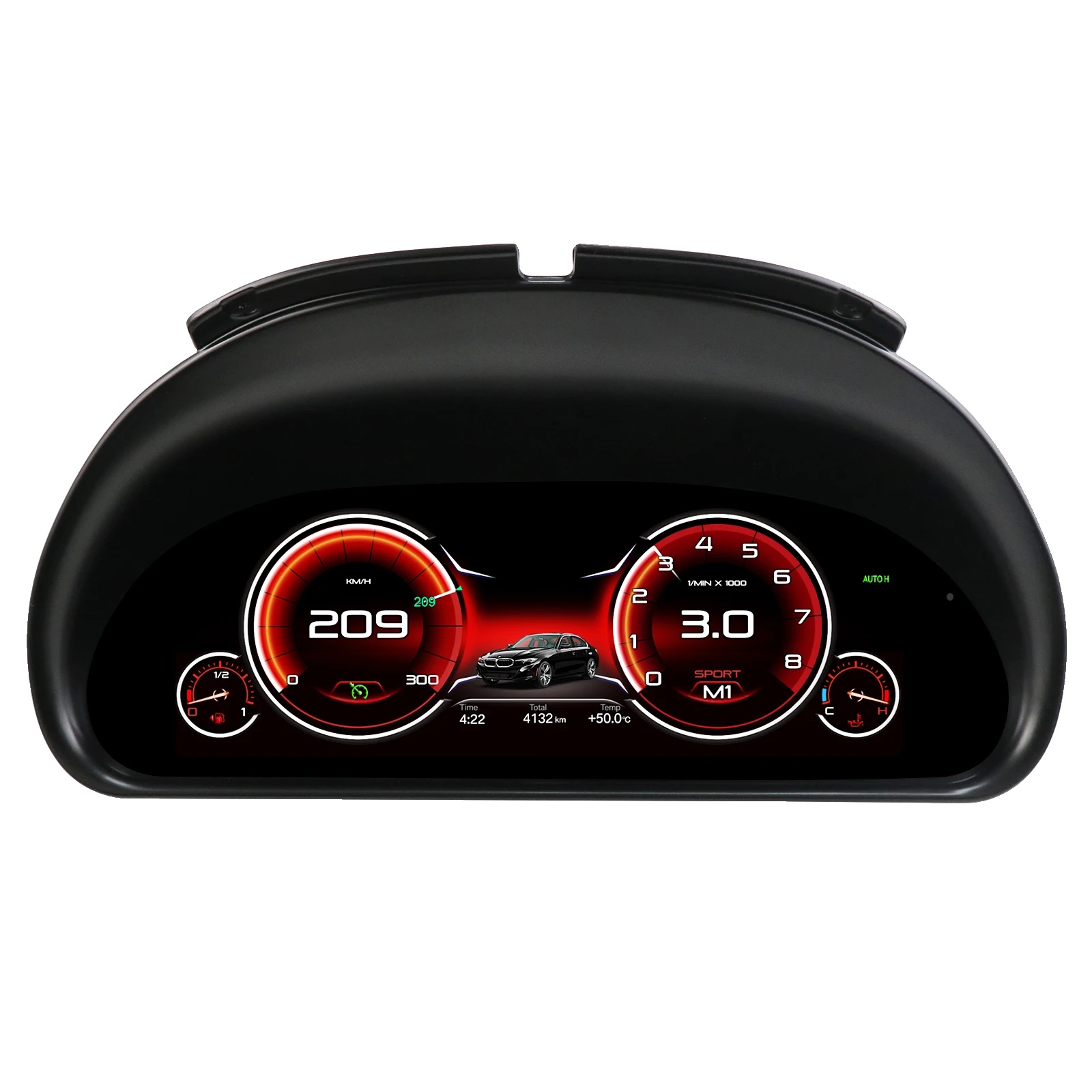 Dashboard-panel, Hd-bildschirm, Anpassbare Funktionen, Cluster