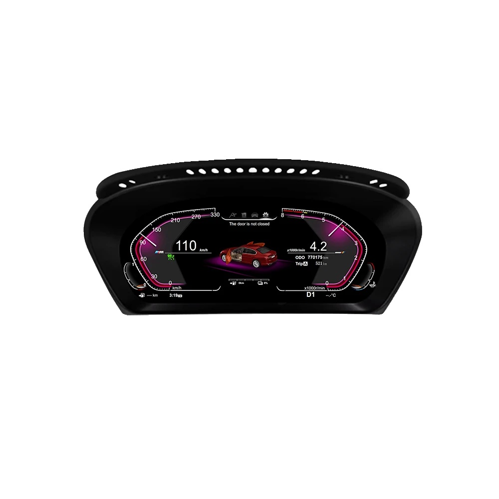 Digitales Instrumenten-speedometer-cluster, 1920 X 720p, Plug And Play, X5 E70