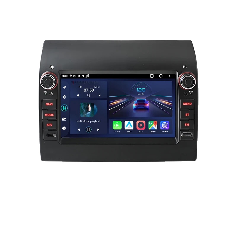 Autoradio, 7-zoll-touchscreen, Bluetooth Und Gps-navigation, V1 (2g 32g)