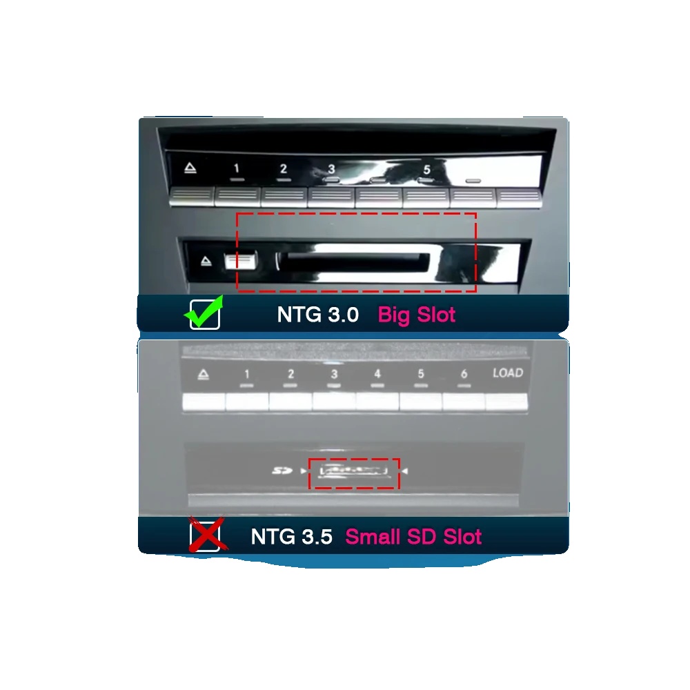Drahtloser Carplay Android Auto Decoder, Medienwiedergabe, Kamerasupport, Für Ntg3.0 Benz