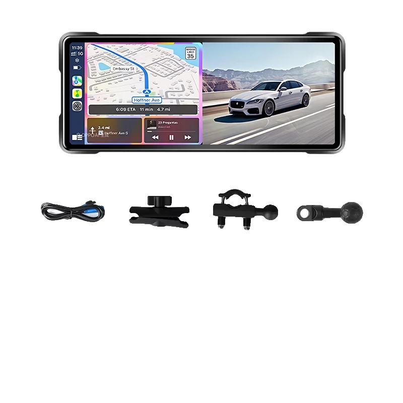 Dashboard-anzeige, Drahtlose Konnektivität, Wasserdichtes Design, 6.86 Zoll Carplay