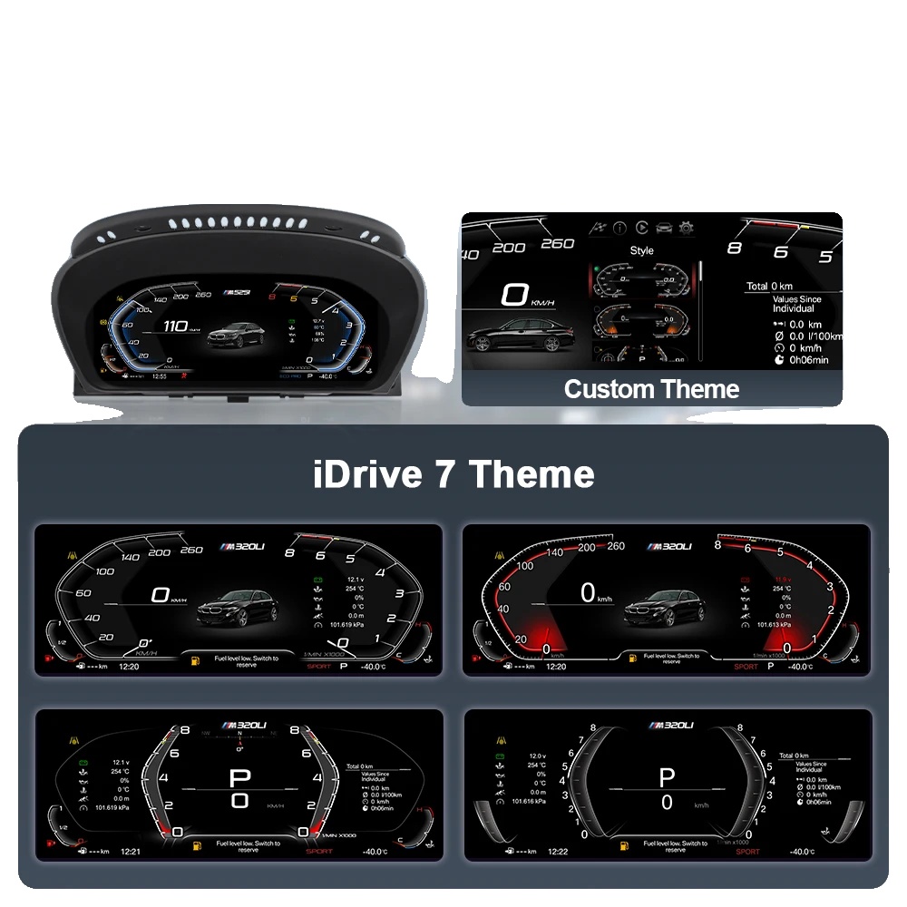 Digitales Geschwindigkeitsmessgerät, Carplay, Adaptive Geschwindigkeitsregelung, E70 Standardversion