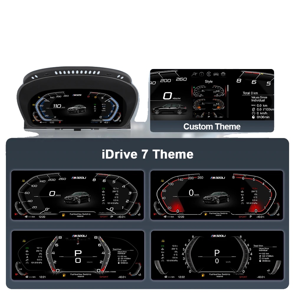 Digitales Geschwindigkeitsmessgerät, Carplay, Adaptive Geschwindigkeitsregelung, E71 Standardversion