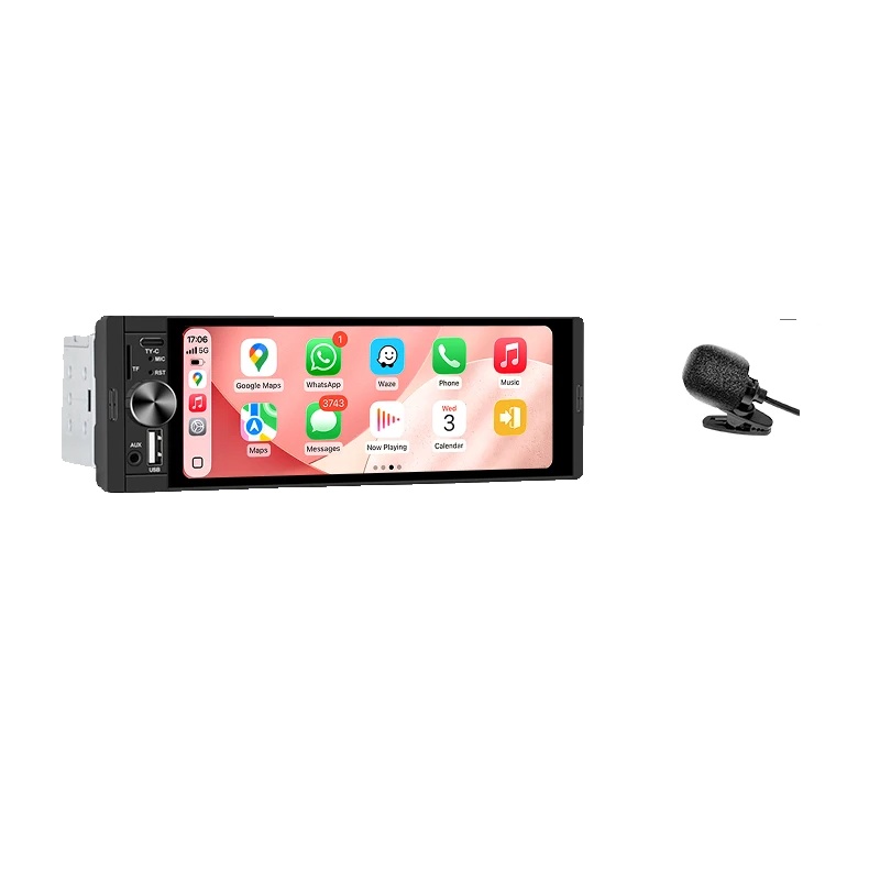 Autoradio, Hochwertiges Display, Smartphone-integration, Universell, K50 Wireless Mic