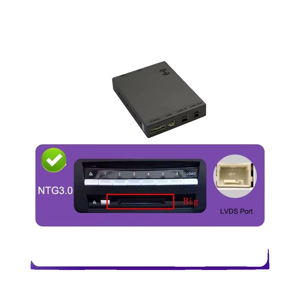 Drahtloses Carplay-modul, Bluetooth-integration, Bildschirmspiegelung, Ntg3.0