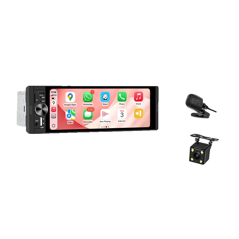 Autoradio, Hochwertiges Display, Smartphone-integration, Universell, K50 Wireless Mic Cam