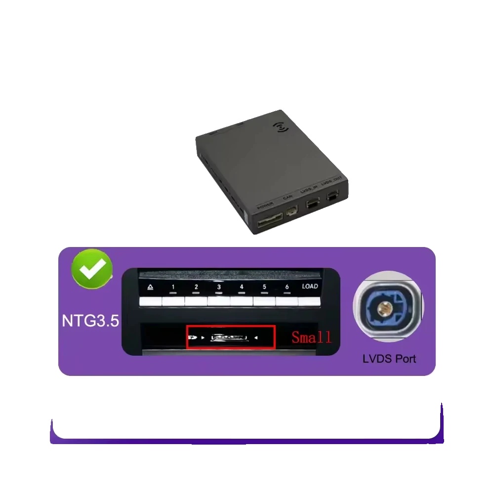 Drahtloses Carplay-modul, Bluetooth-integration, Bildschirmspiegelung, Ntg3.5
