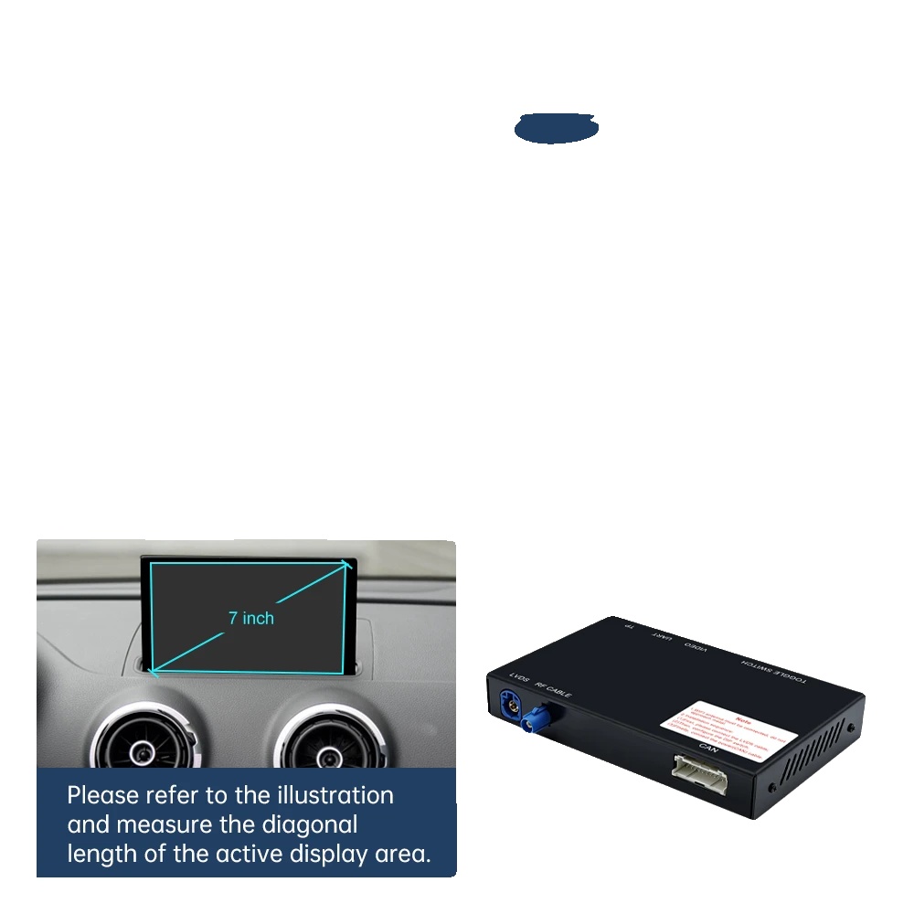 Drahtloser Carplay-decoder, Unterstützt Smartphone-integration, Universelle Auto-funktionalität, Oem 5.8 6.3 7inch